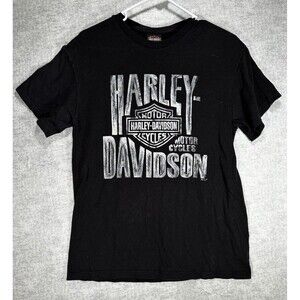 Harley-Davidson Barnett ElPaso, Texas Men’s Medium Black T Shirt